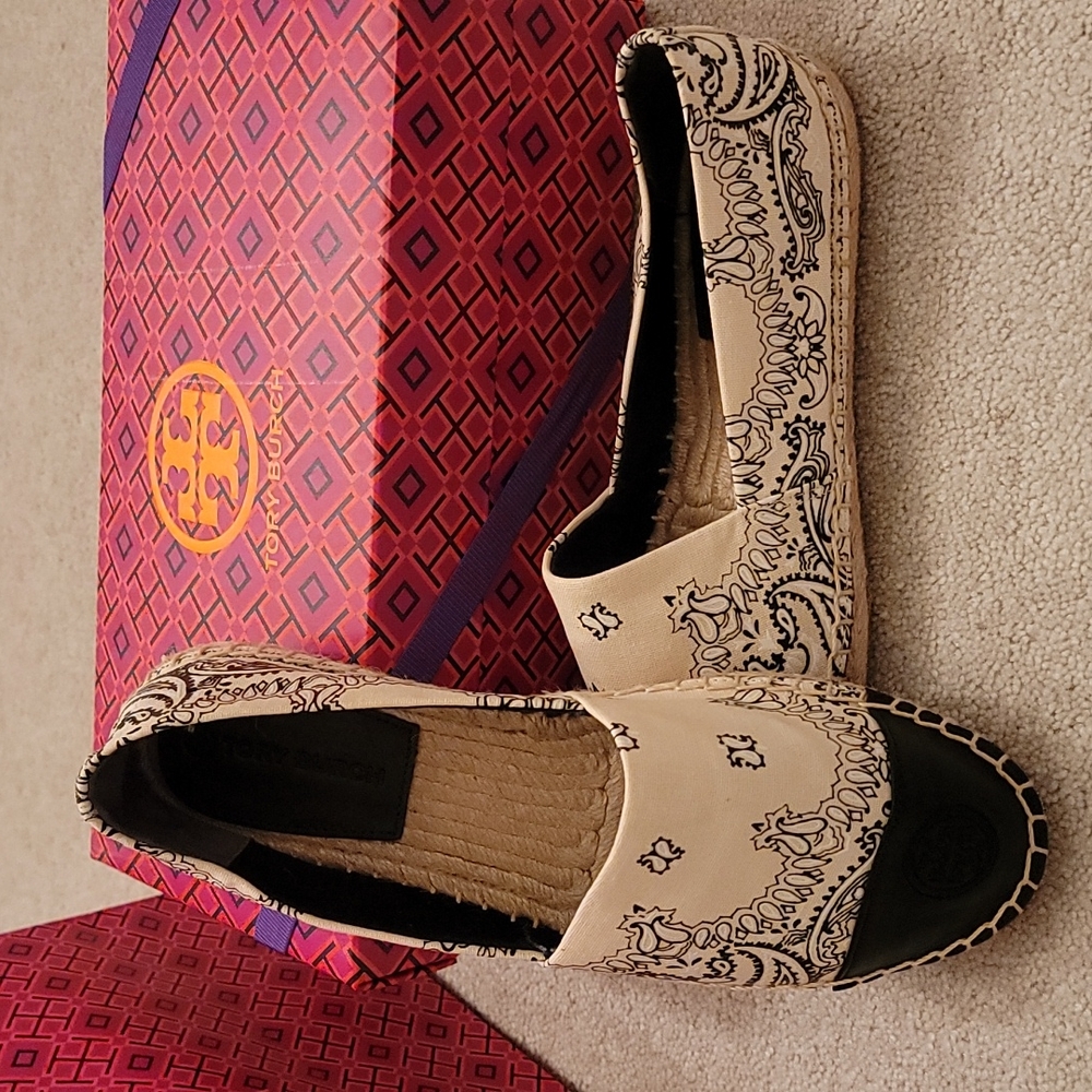 Tory Burch Espadrilles NWT 7.5
